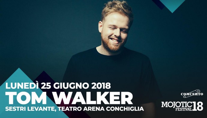 Tom Walker in concerto al Mojotic Festival 18 di Sestri Levante.